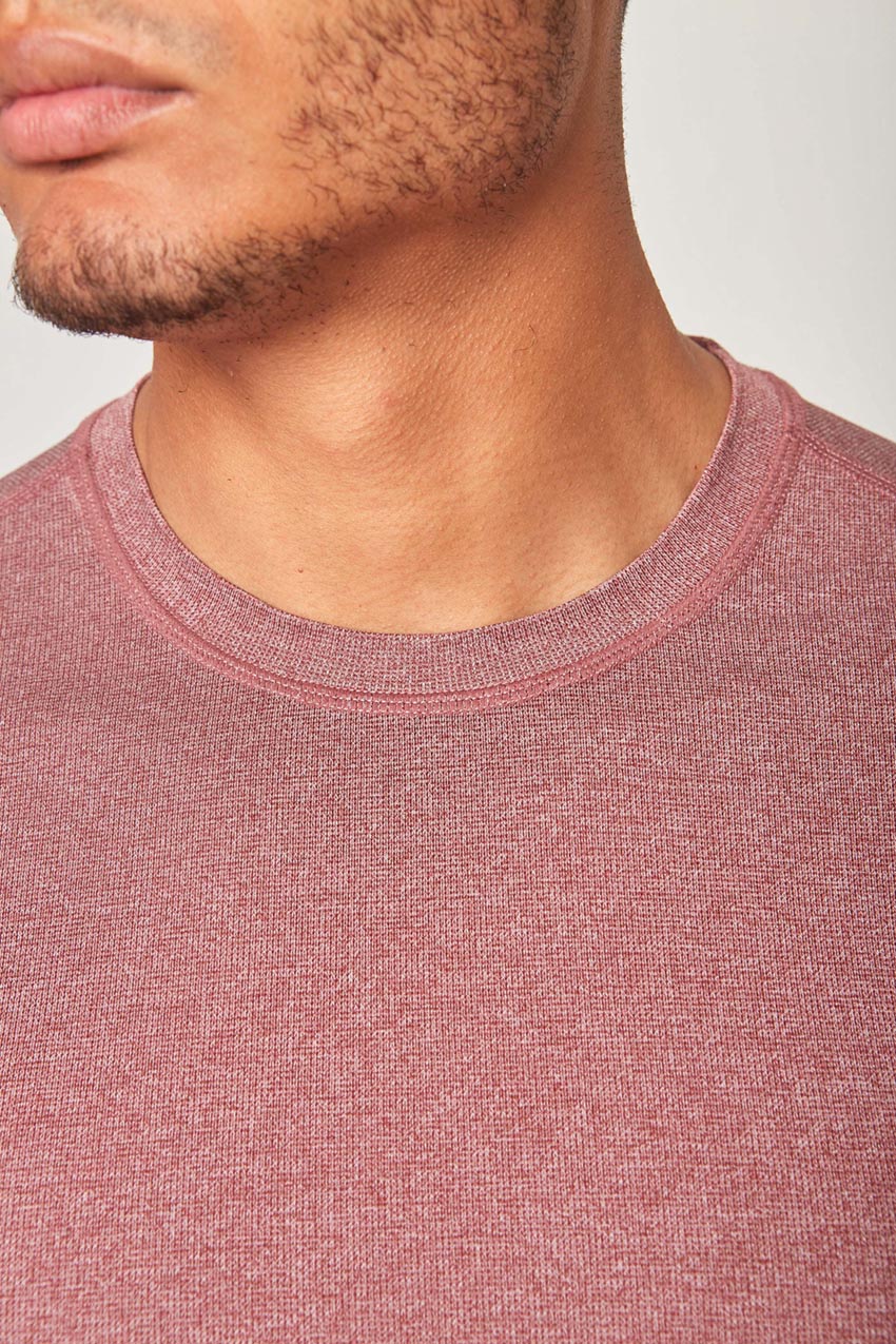 Conquer Crew Neck Short Sleeve Tech Shirt - Sale