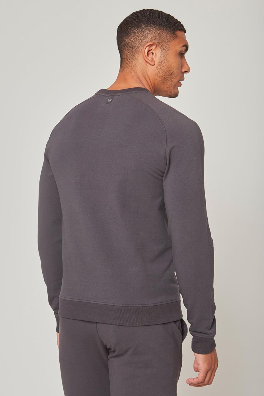 Unwind Crew Neck Pullover with Front Pocket