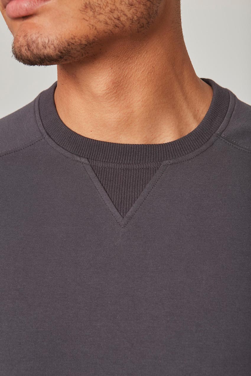 Unwind Crew Neck Pullover with Front Pocket