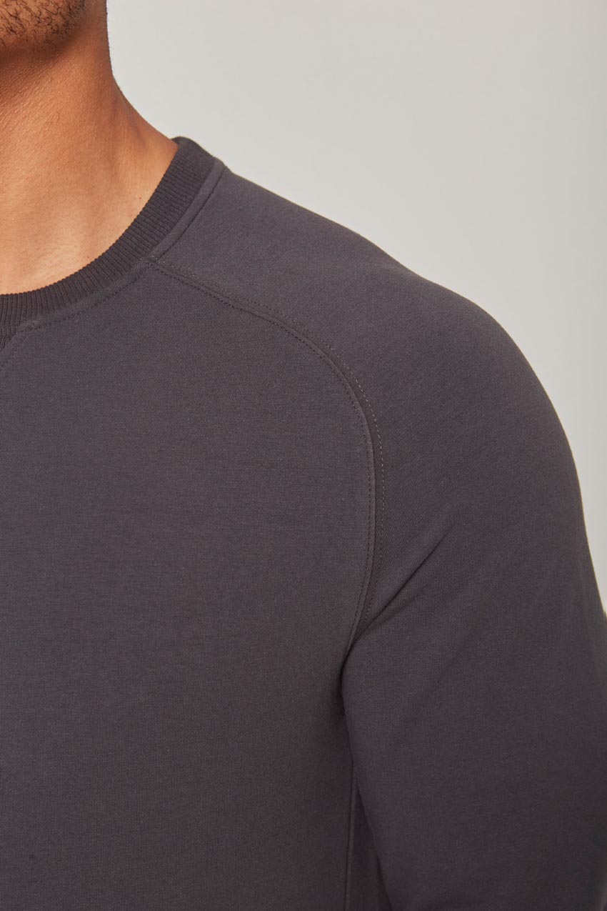 Unwind Crew Neck Pullover with Front Pocket
