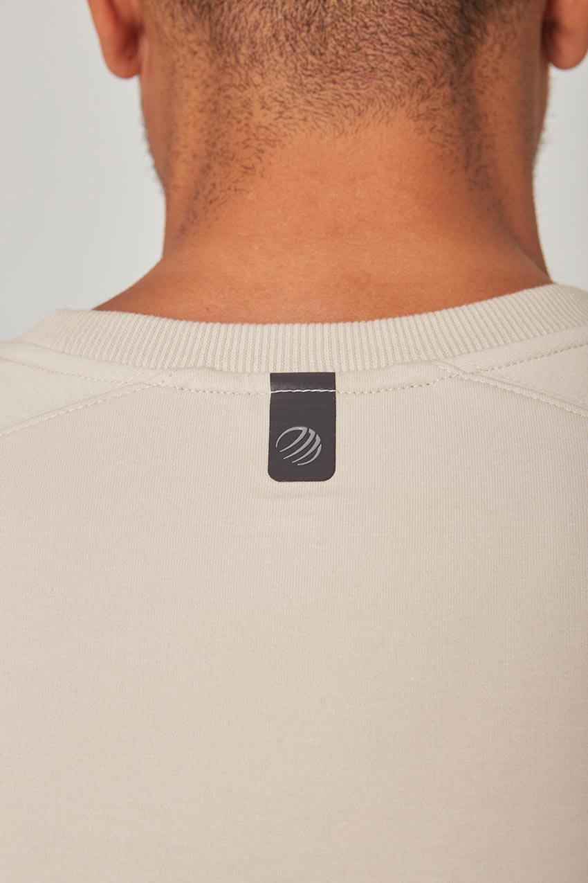Unwind Crew Neck Pullover with Front Pocket