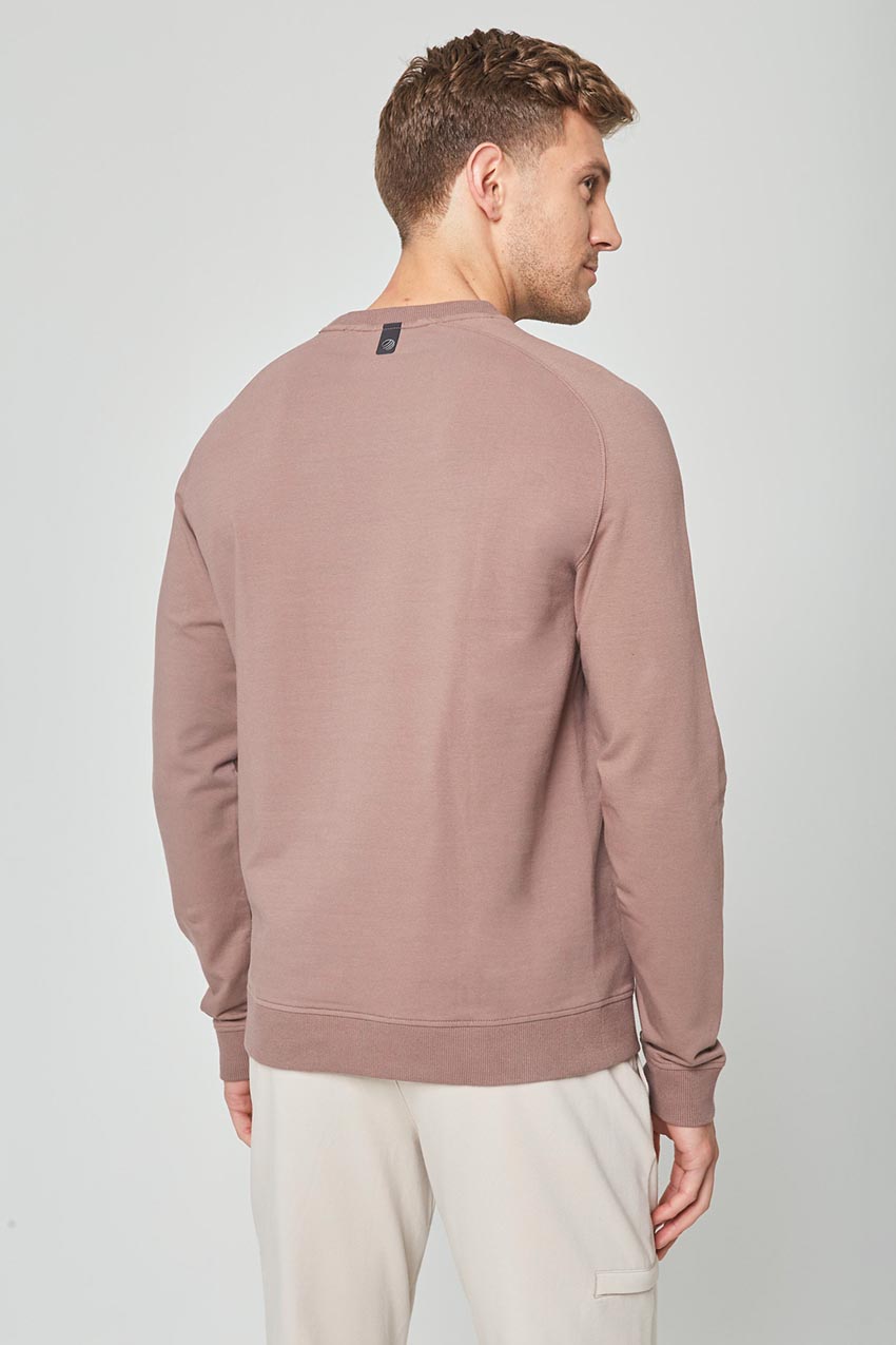 Unwind Crew Neck Pullover with Front Pocket