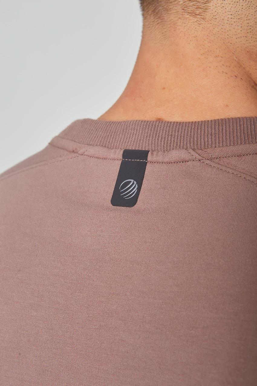Unwind Crew Neck Pullover with Front Pocket