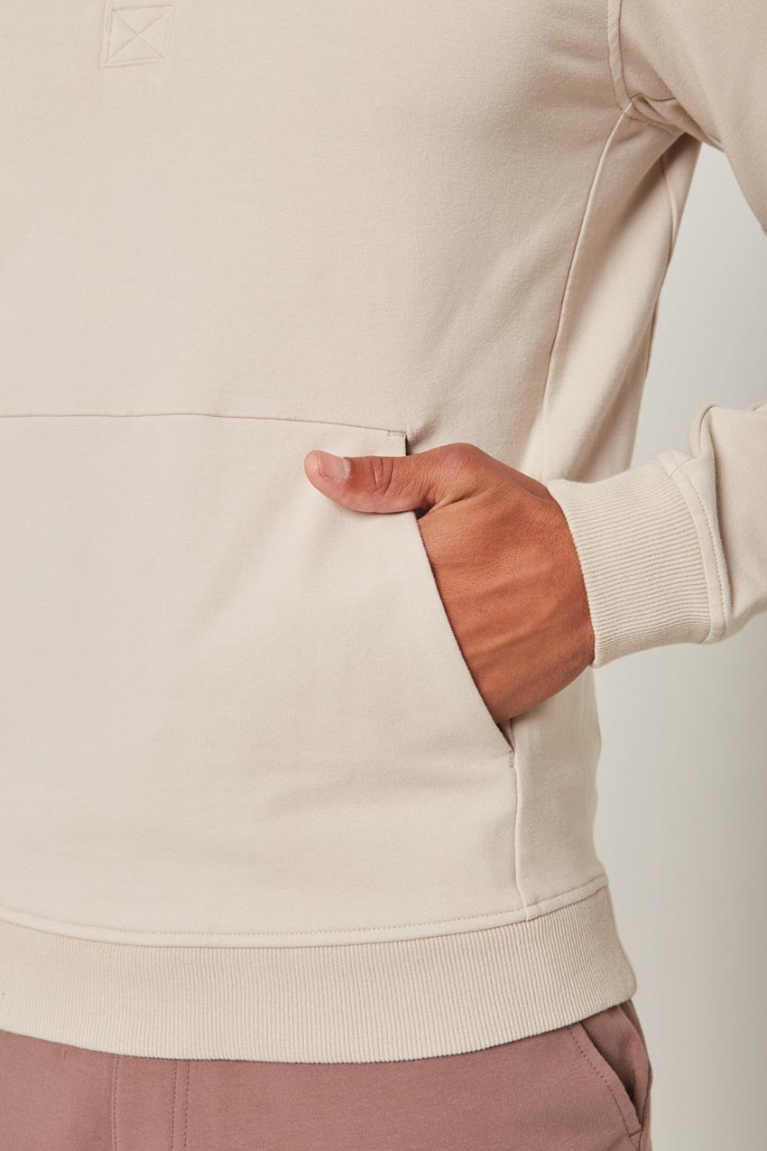 Unwind Hoodie with Snap Placket