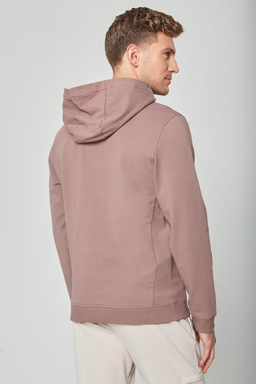 Unwind Hoodie with Snap Placket