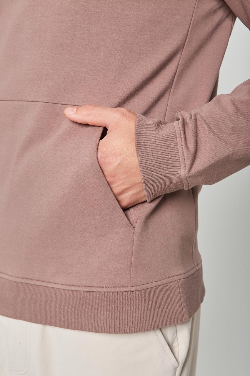 Unwind Hoodie with Snap Placket