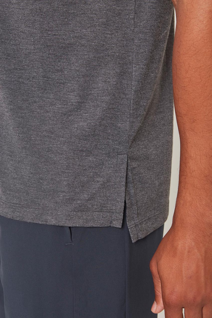 Dynamic Recycled Polyester Stink-Free Tank Top with Slits - Sale