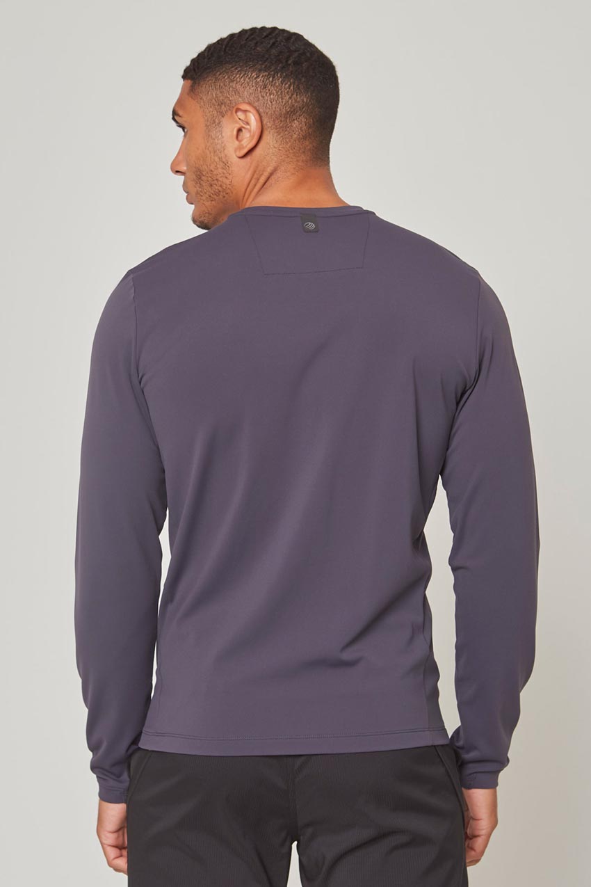 Forge Thermal Long Sleeve Crew Neck with Zip Pocket