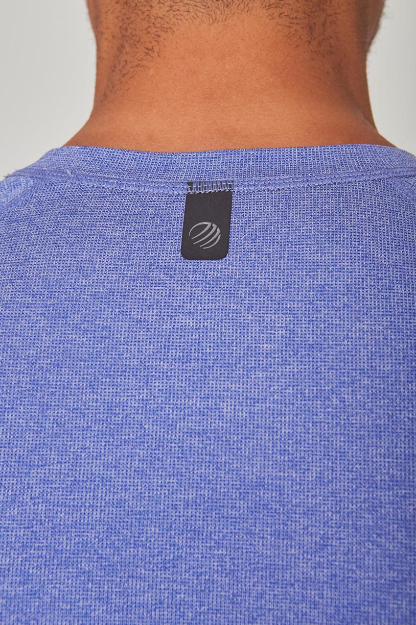 Conquer Crew Neck Long Sleeve Tech Shirt