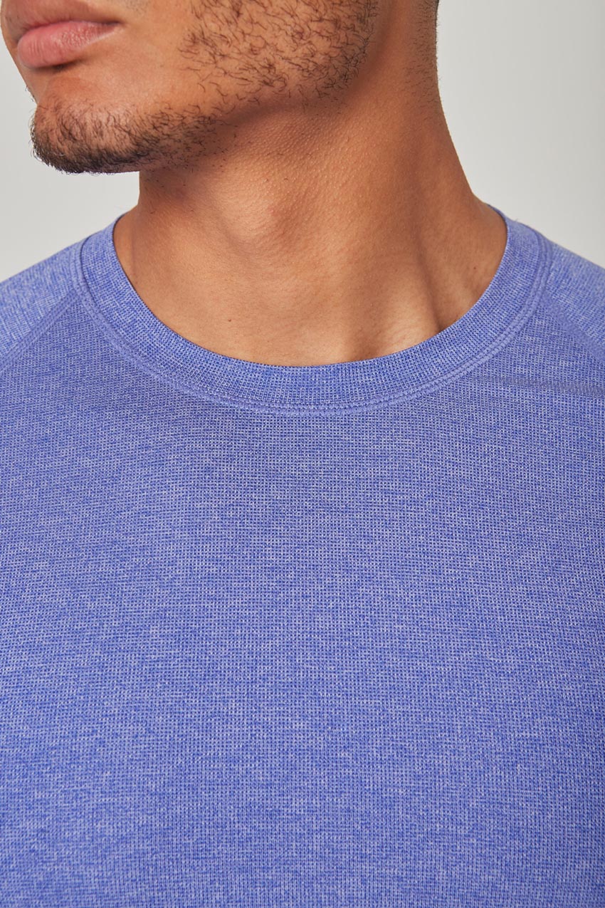 Conquer Crew Neck Long Sleeve Tech Shirt