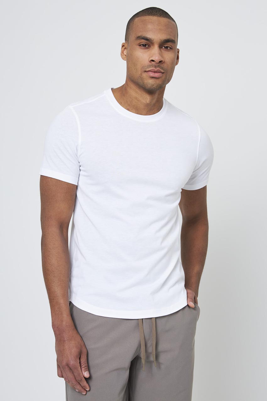 Achieve T-Shirt with Curved Hem