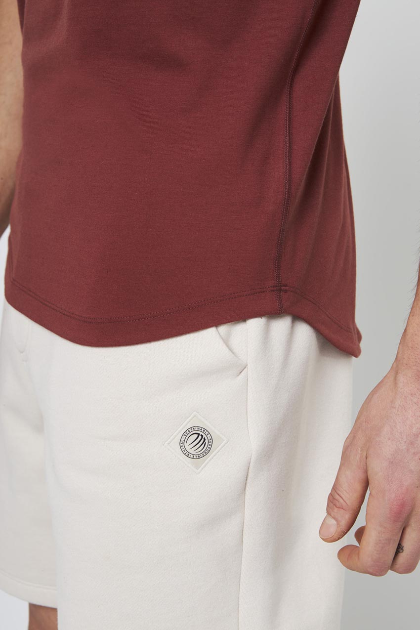 Achieve T-Shirt with Curved Hem