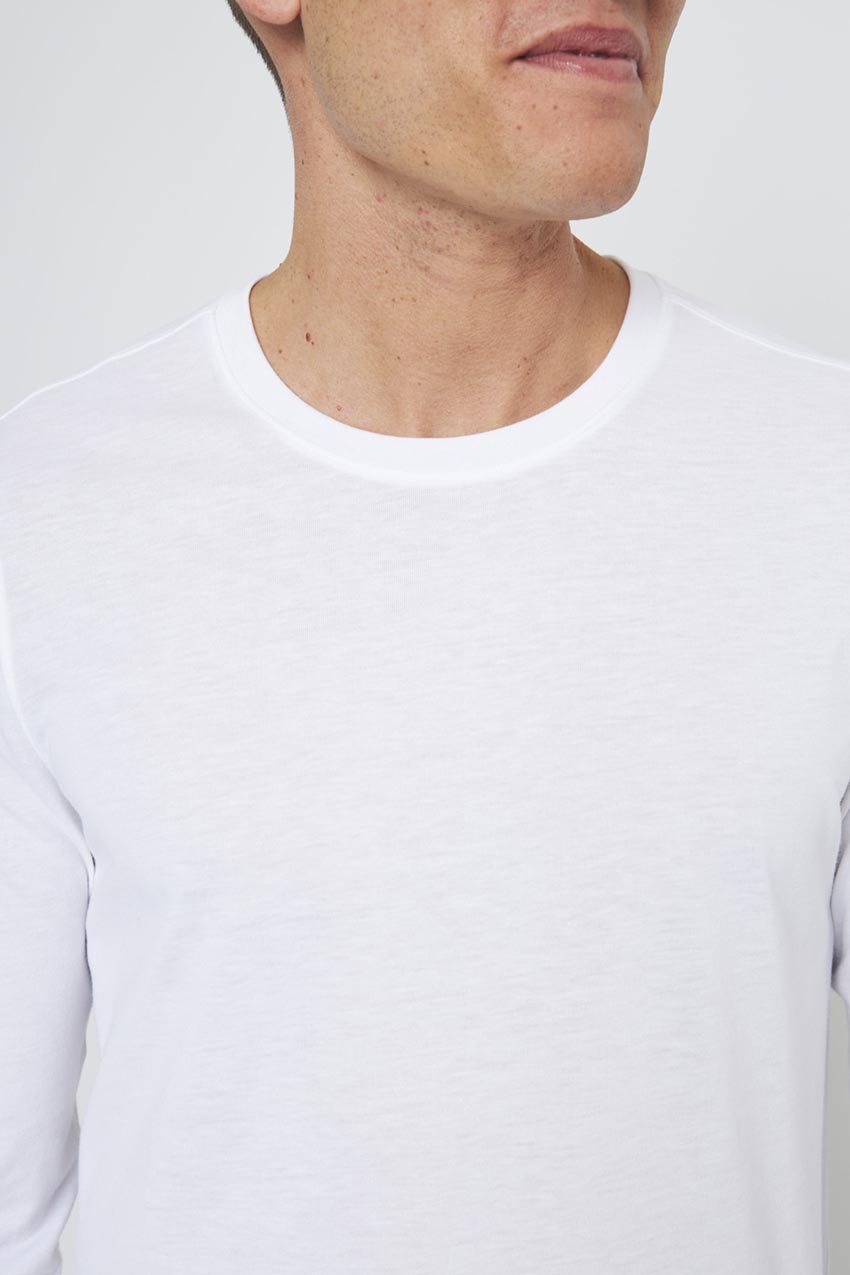 Achieve Long Sleeve with Curved Hem