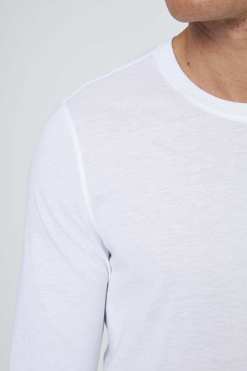 Achieve Long Sleeve with Curved Hem