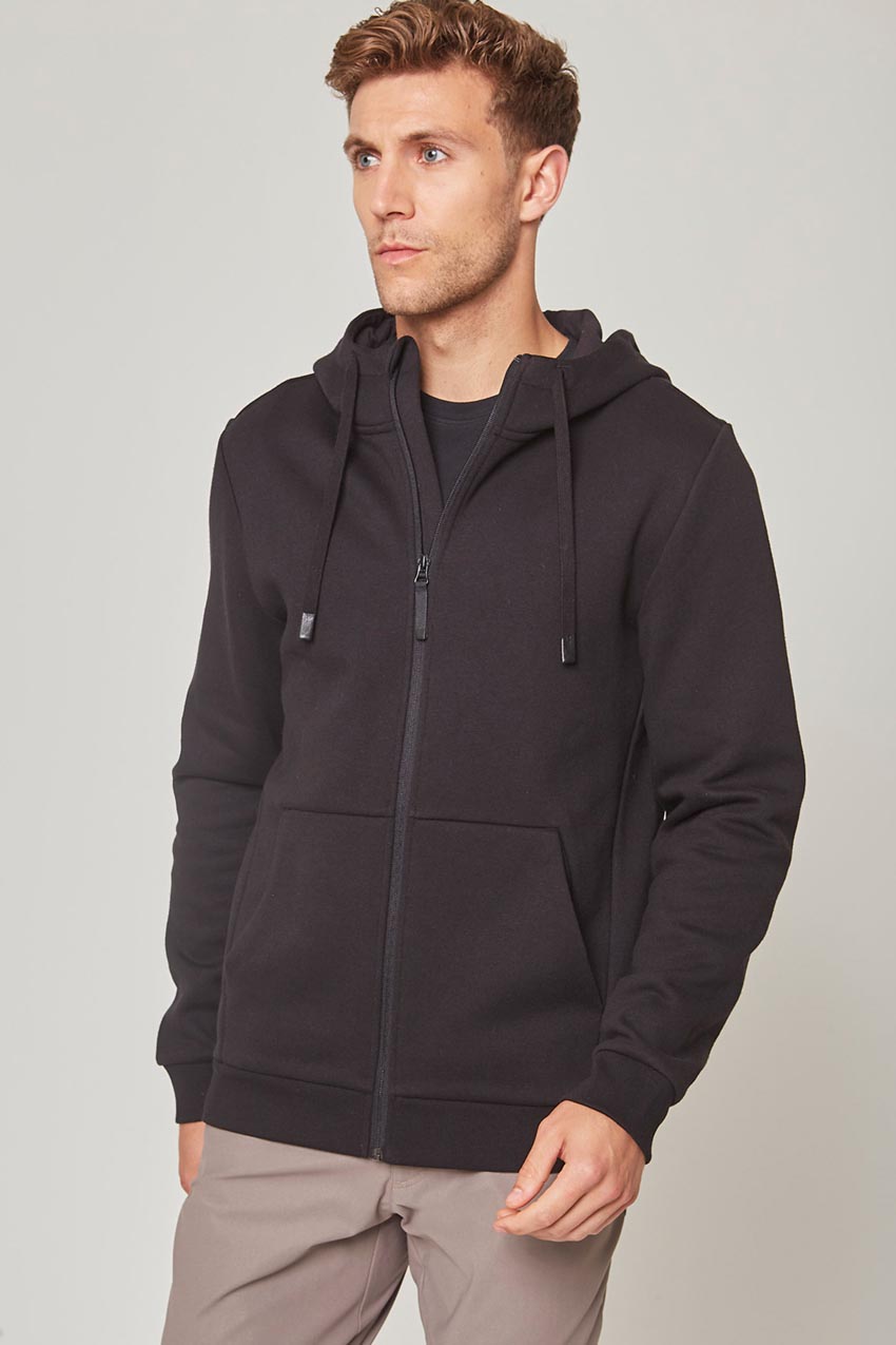MPG Sport Ease Full Zip Hoodie in Black