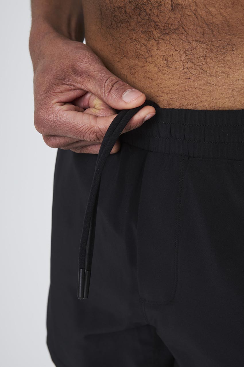 Stride Recycled Polyester Sweat Swim Short with Liner 5"