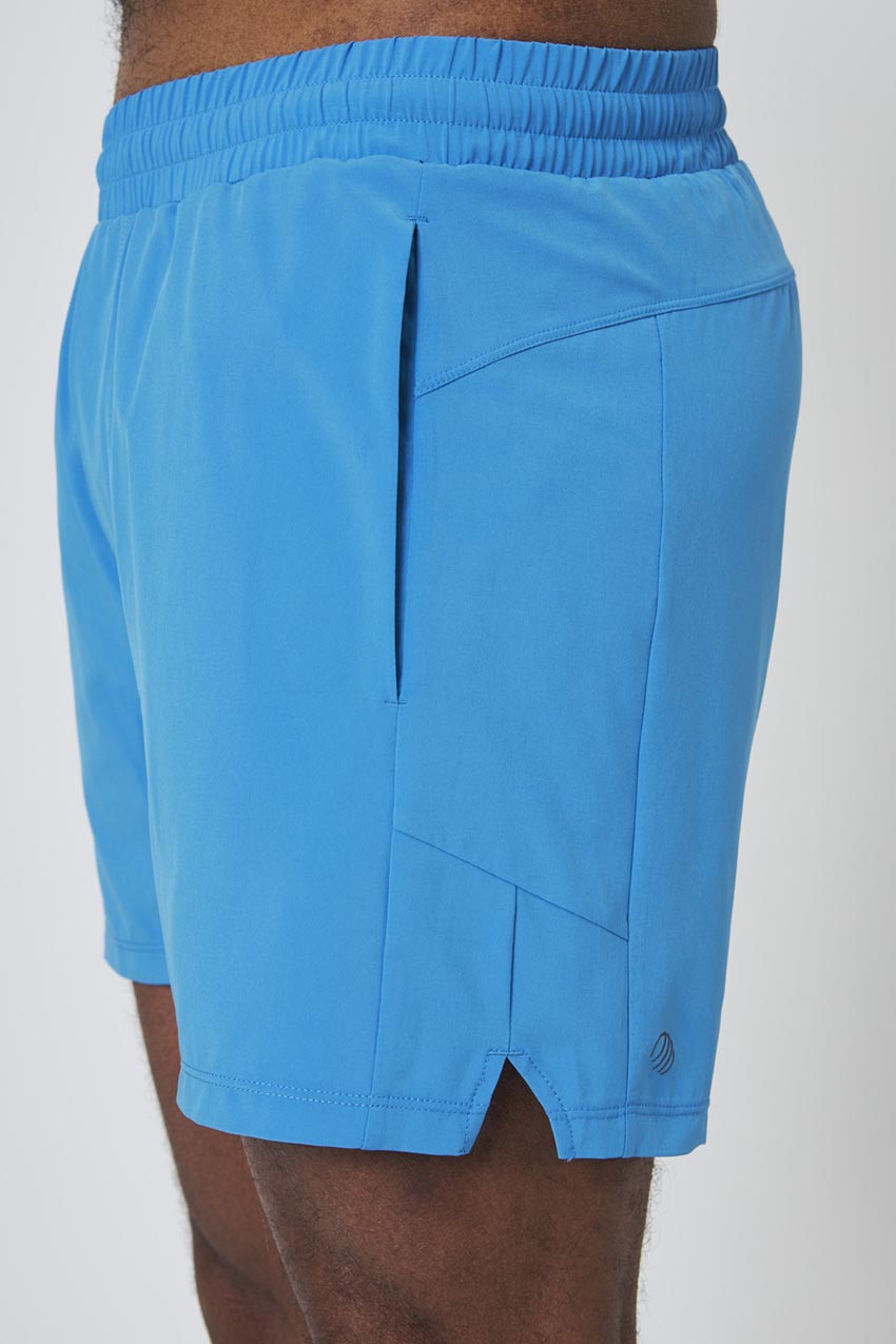 Stride Sweat Swim Short with Liner 5"