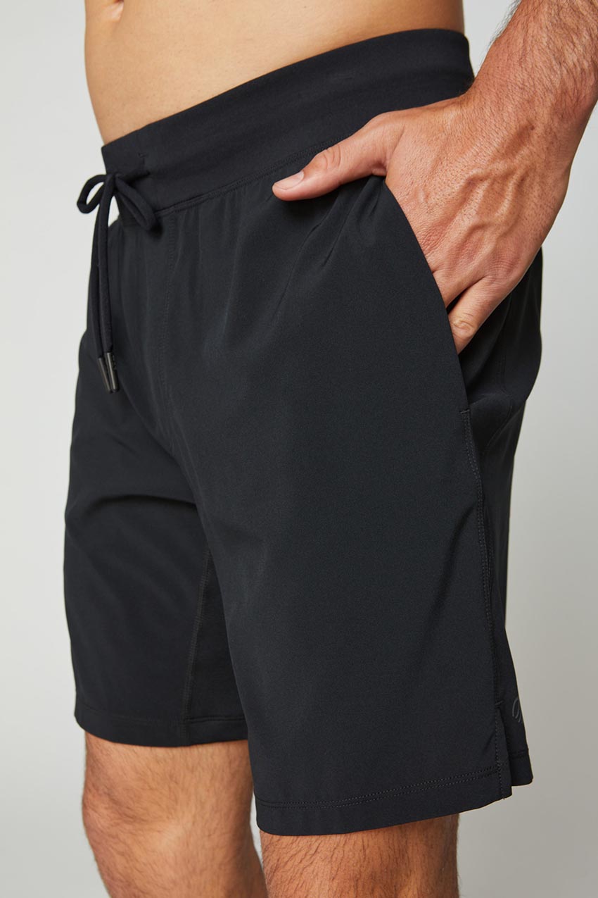 Stride 8" Recycled Polyester Unlined Short with Knit Waistband