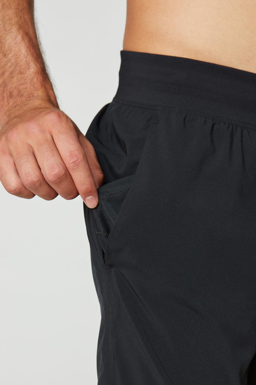 Stride 8" Recycled Polyester Unlined Short with Knit Waistband