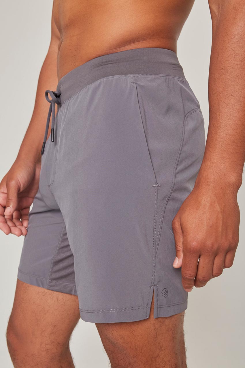 Stride 8" Recycled Polyester Unlined Short with Knit Waistband