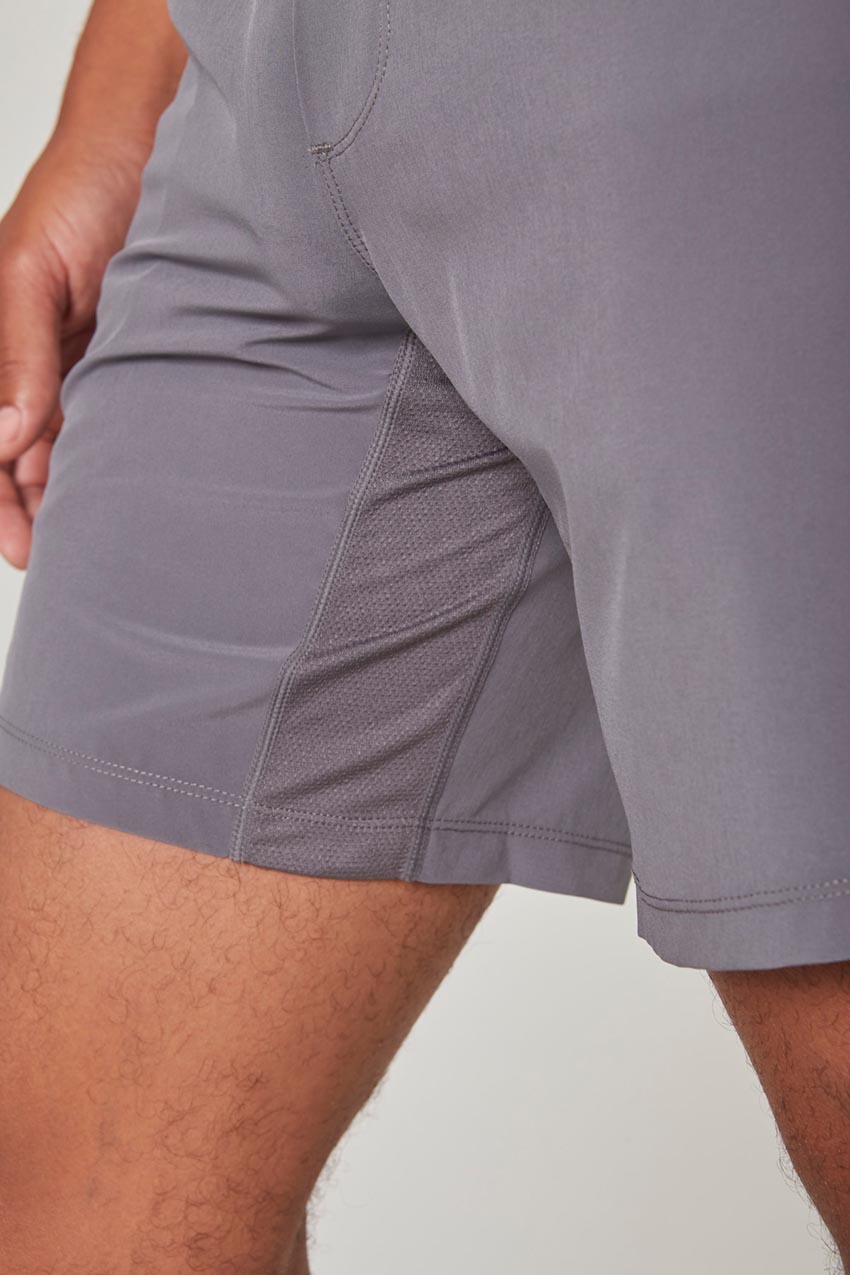 Stride 8" Recycled Polyester Unlined Short with Knit Waistband