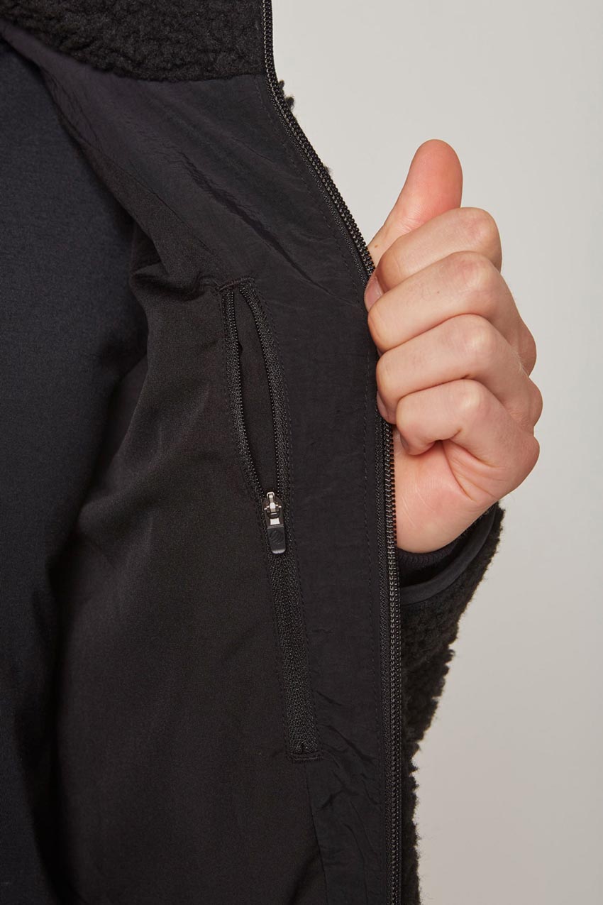 Levitate Mixed Media Berber Jacket