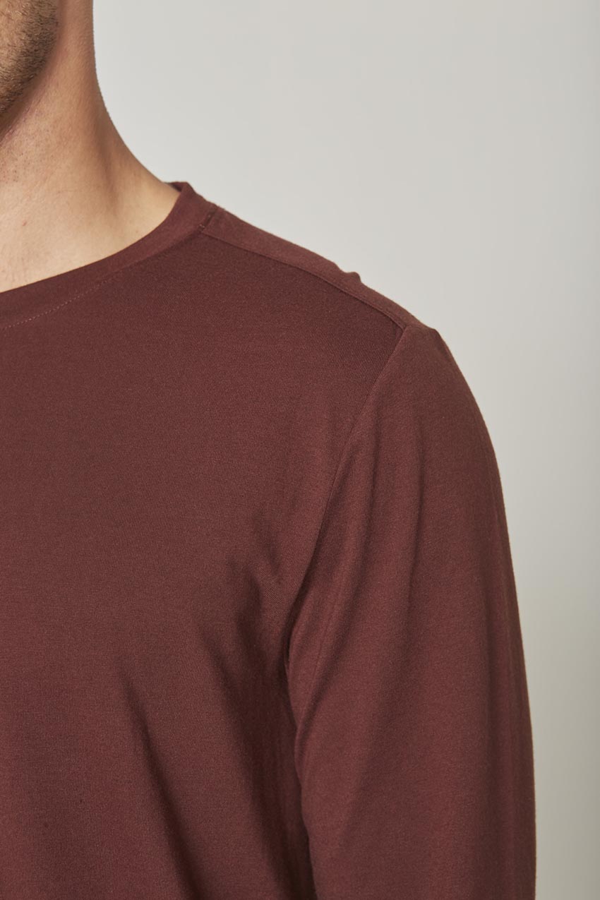 Achieve Long Sleeve Shirt with Side Slit