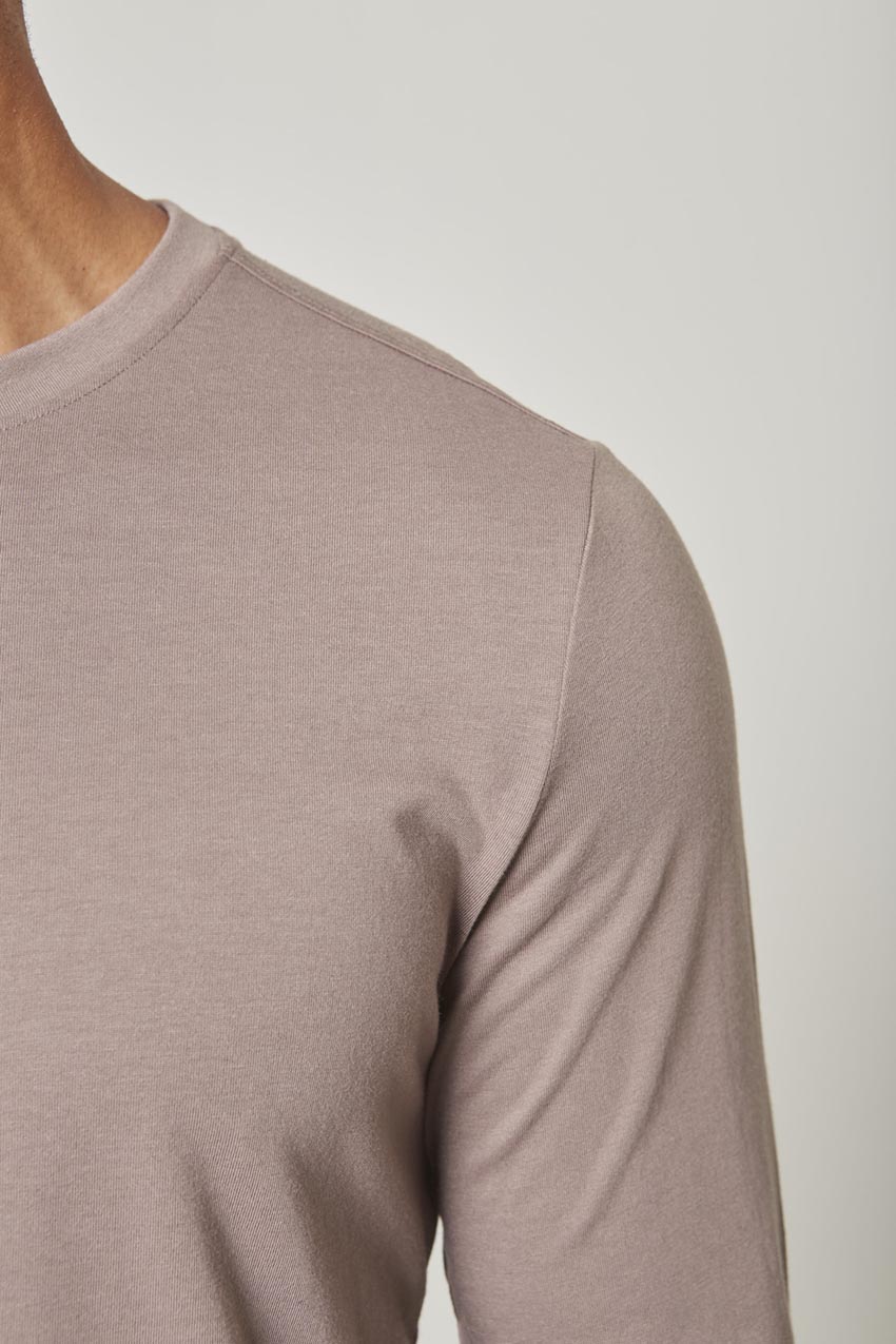 Achieve Long Sleeve Shirt with Side Slit