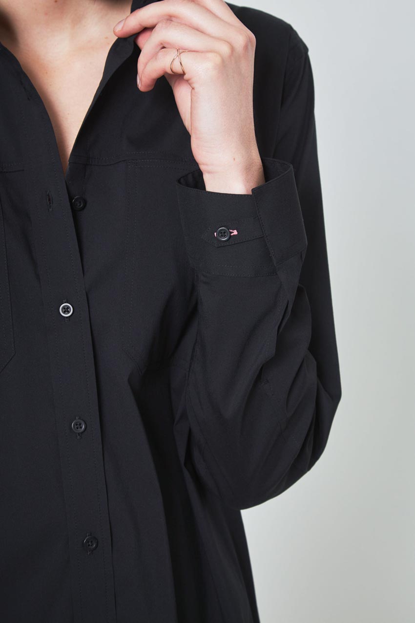 Suitable Oversized Cargo Shirt with Patch Pockets