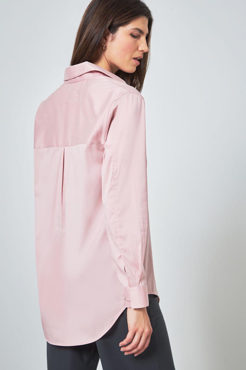 Suitable Oversized Cargo Shirt with Patch Pockets