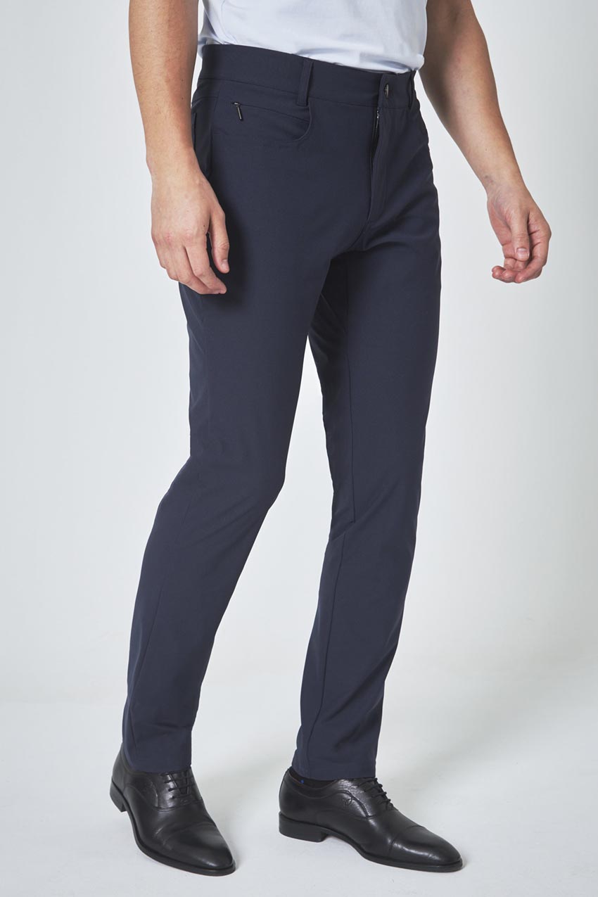 Modern Ambition Limitless Denim-Look Slim Pant in After Midnight