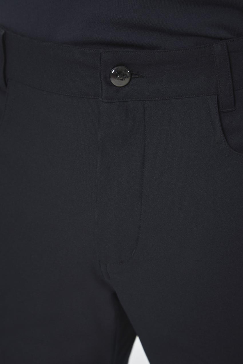 Limitless Denim-Look Semi-Straight Pant