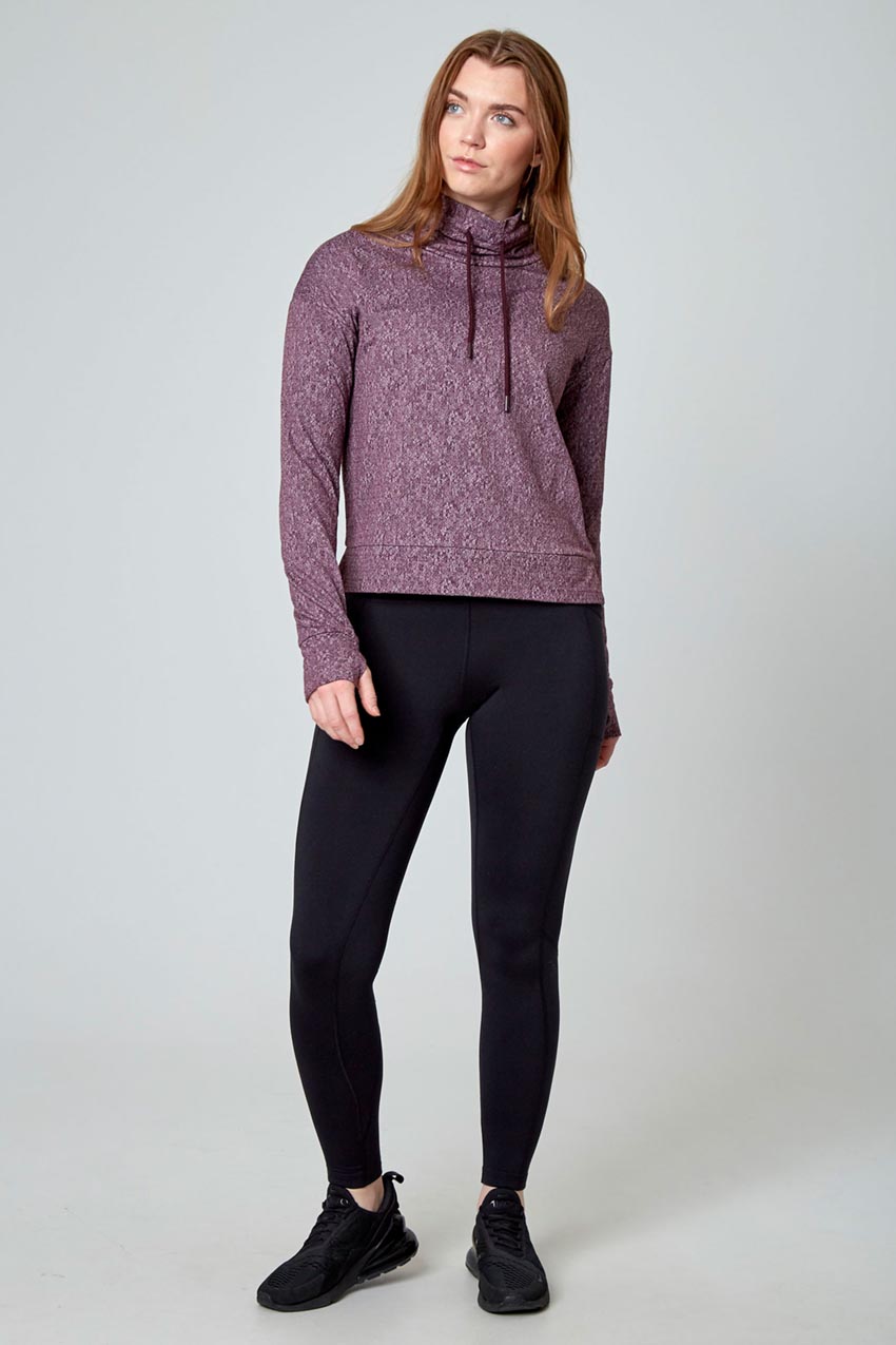 Speckled Jacquard Popover