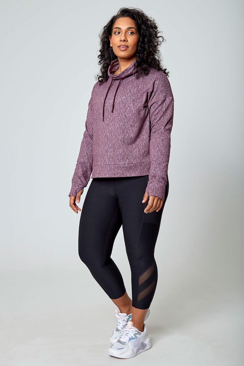 Speckled Jacquard Popover