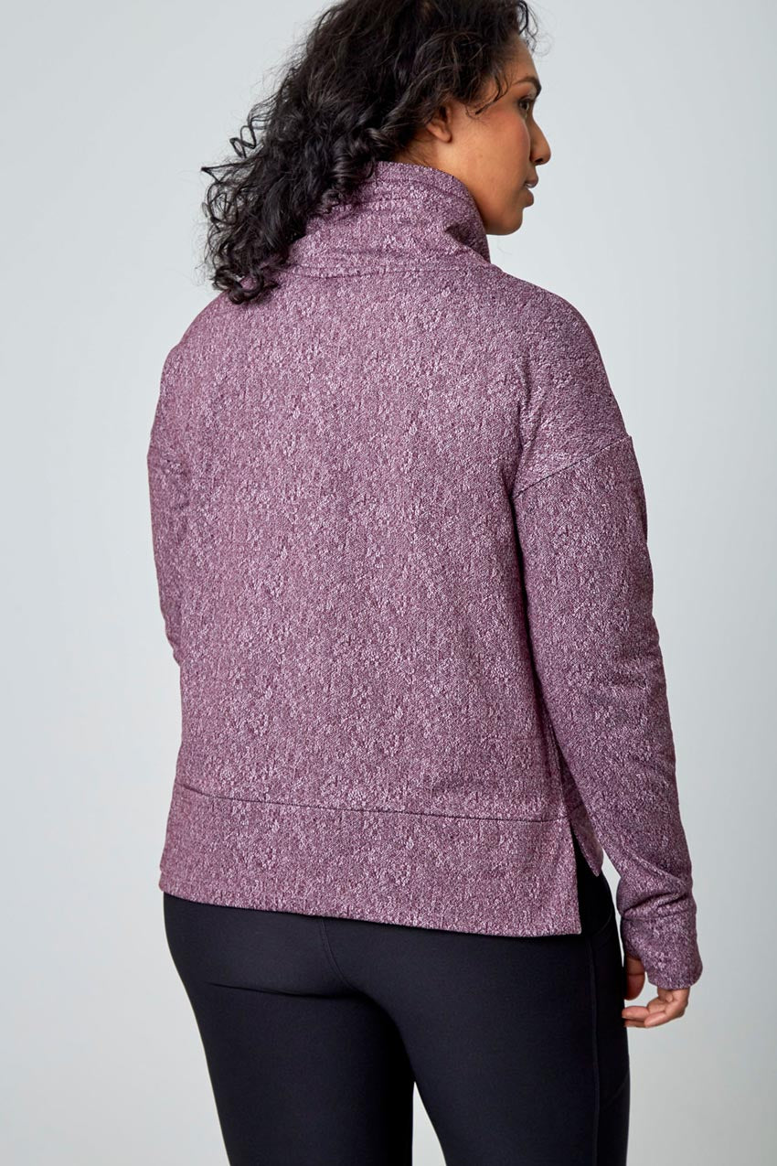 Speckled Jacquard Popover