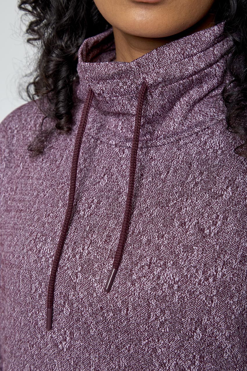 Speckled Jacquard Popover