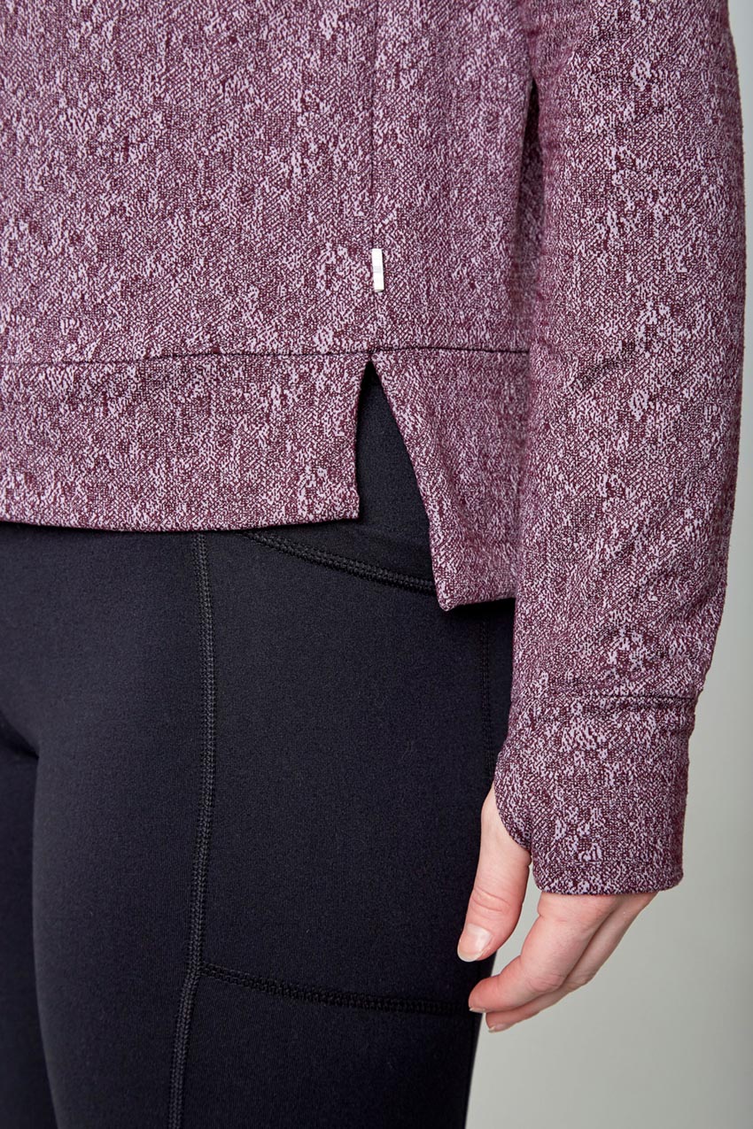 Speckled Jacquard Popover