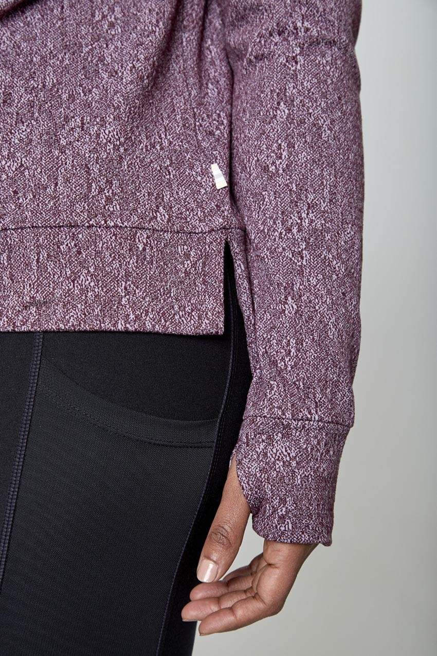 Speckled Jacquard Popover