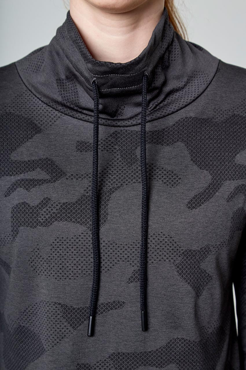 Camo Jacquard Popover