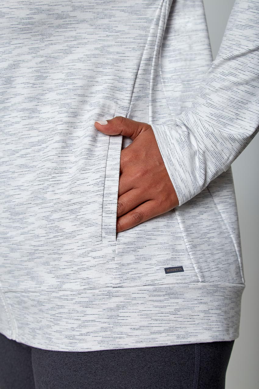 Women’s Space Dye Knit Full Zip Jacket