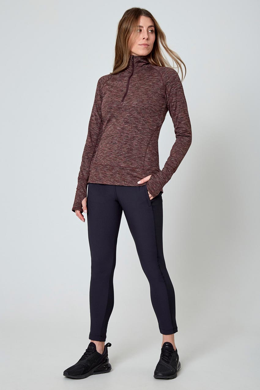 Space Dye Jacquard Legging