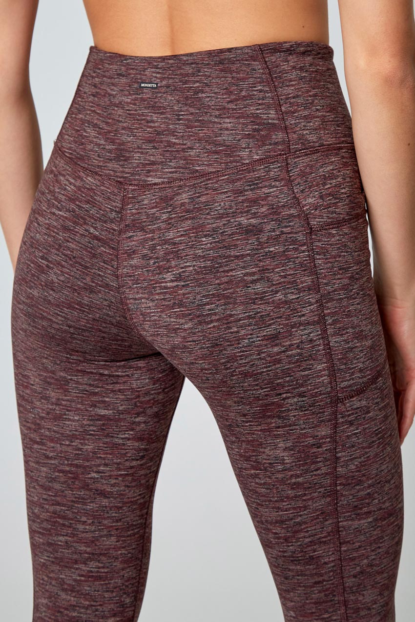 Space Dye Jacquard Legging
