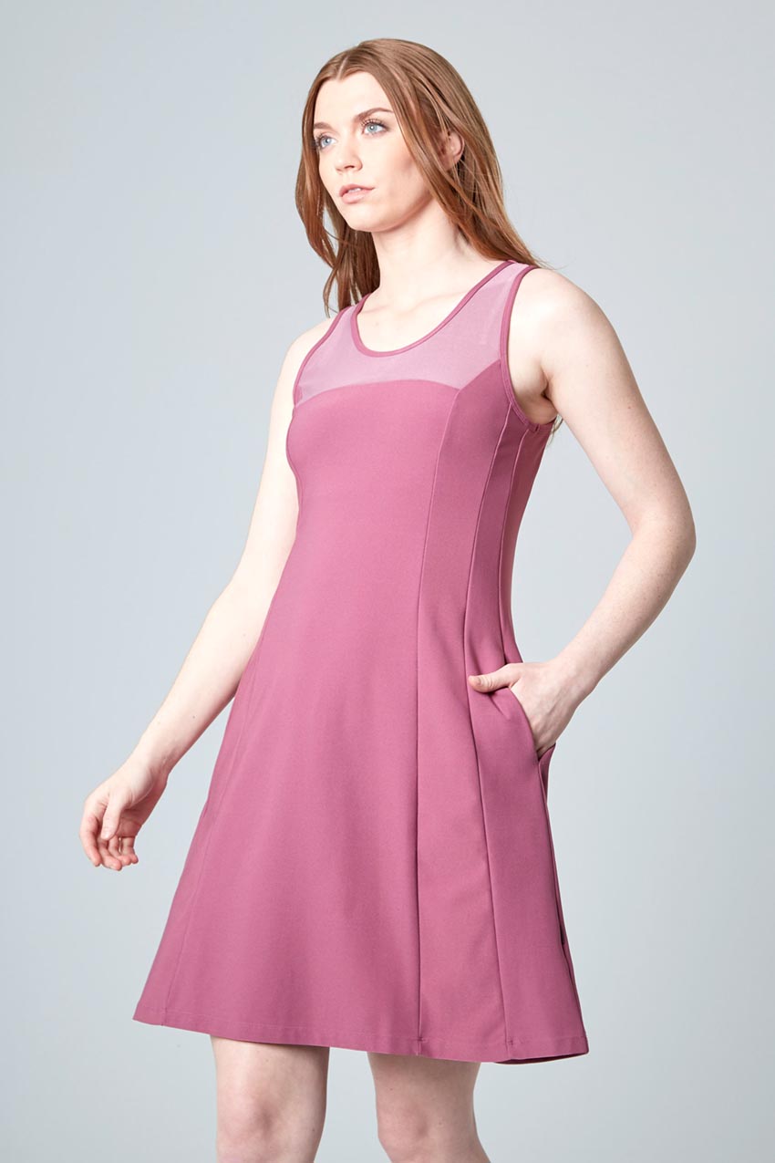 Women's Peached Space Dye Dress – Mondetta Canada