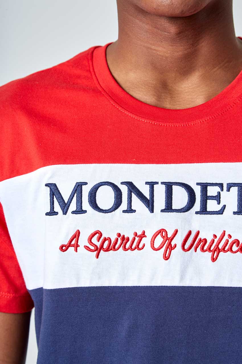 Captain Color Blocked Logo Tee