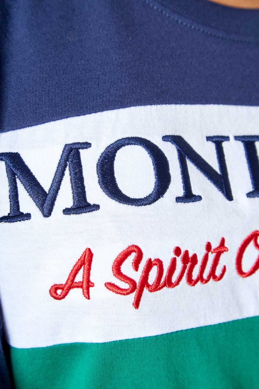Captain Color Blocked Logo Tee
