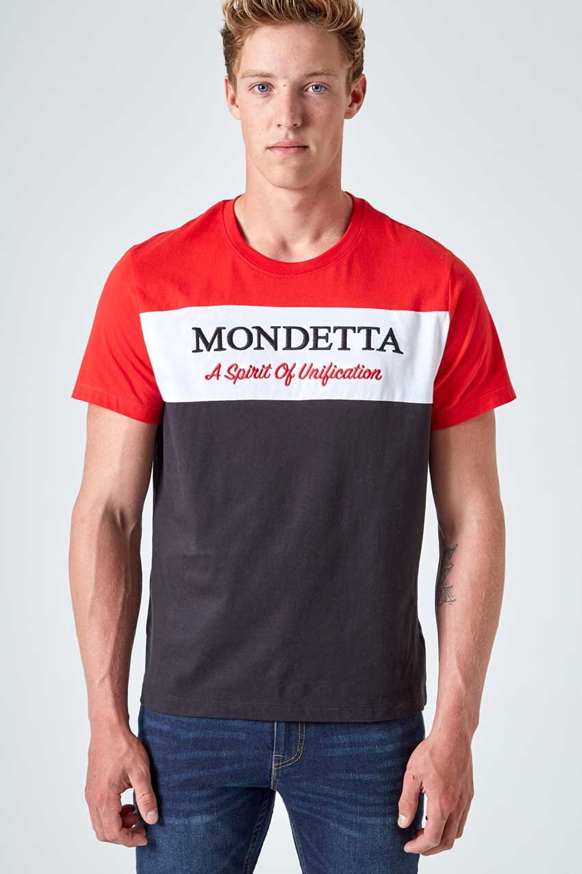 Captain Color Blocked Logo Tee
