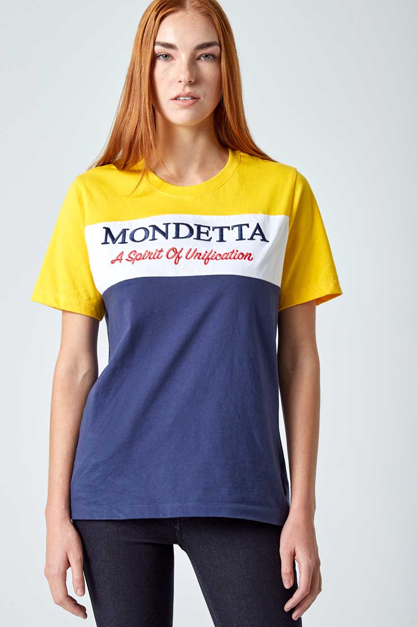 Captain Color Blocked Logo Tee
