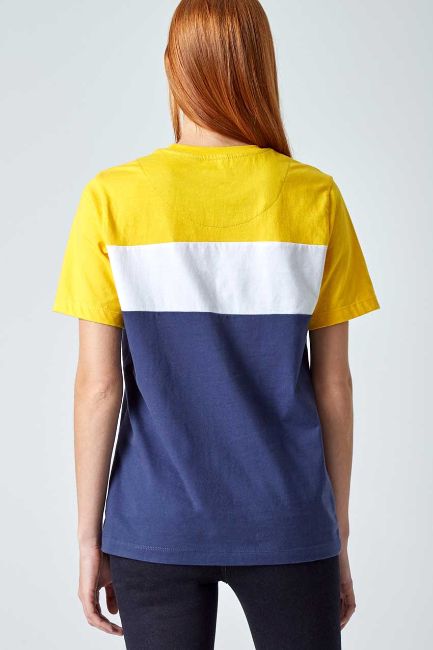 Captain Color Blocked Logo Tee