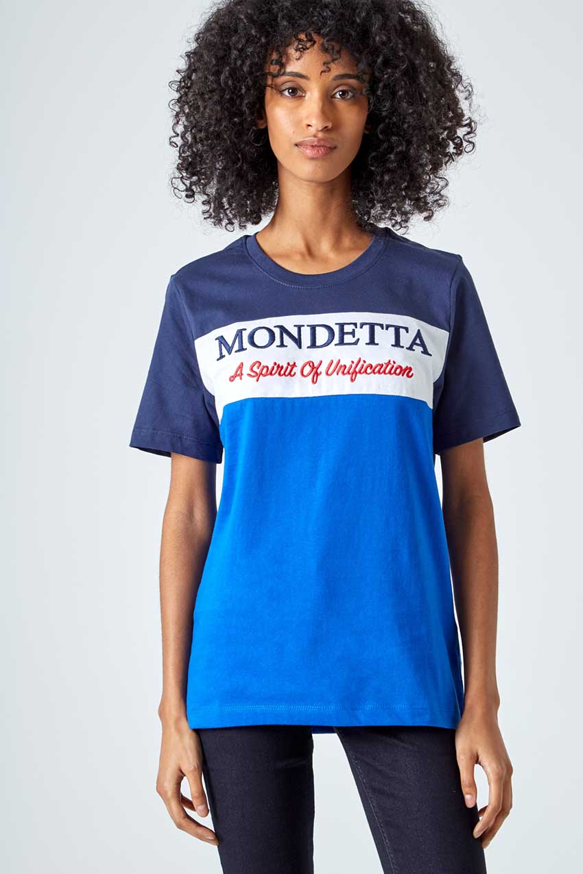 Captain Color Blocked Logo Tee