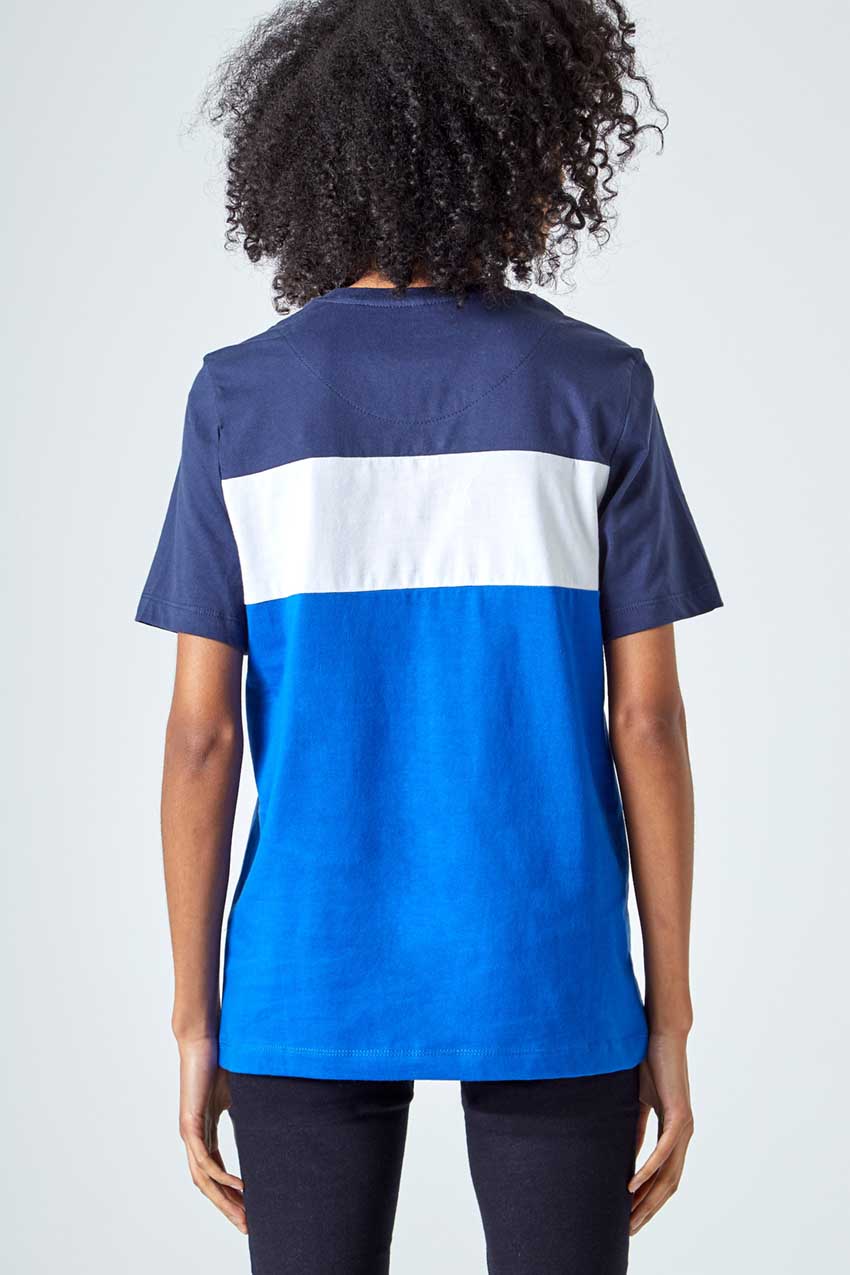 Captain Color Blocked Logo Tee